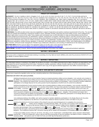 NGB Form 21 Annex A - DD FORM 4 Enlistment/Reenlistment Agreement - Army National Guard