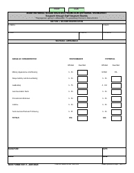Document preview: NGB Form 4101-1 Army National Guard Enlisted Promotion Appraisal Worksheet - Sergeant Through Staff Sergeant Boards