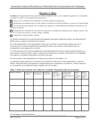 Formulario AFF-1 Declaracion Jurada De Beneficios Por Fallecimiento De La Compensacion Del Trabajador - New York (Spanish), Page 5
