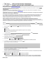 Form DB-150 Application for Self-insurance - Disability and Paid Family Leave Benefits Law - New York