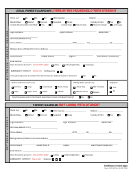 Form SIS-10W Student Enrollment Form - Hawaii, Page 3