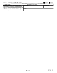 Form CA-721 Notice of Law Enforcement Officer&#039;s Injury or Occupational Disease, Page 4