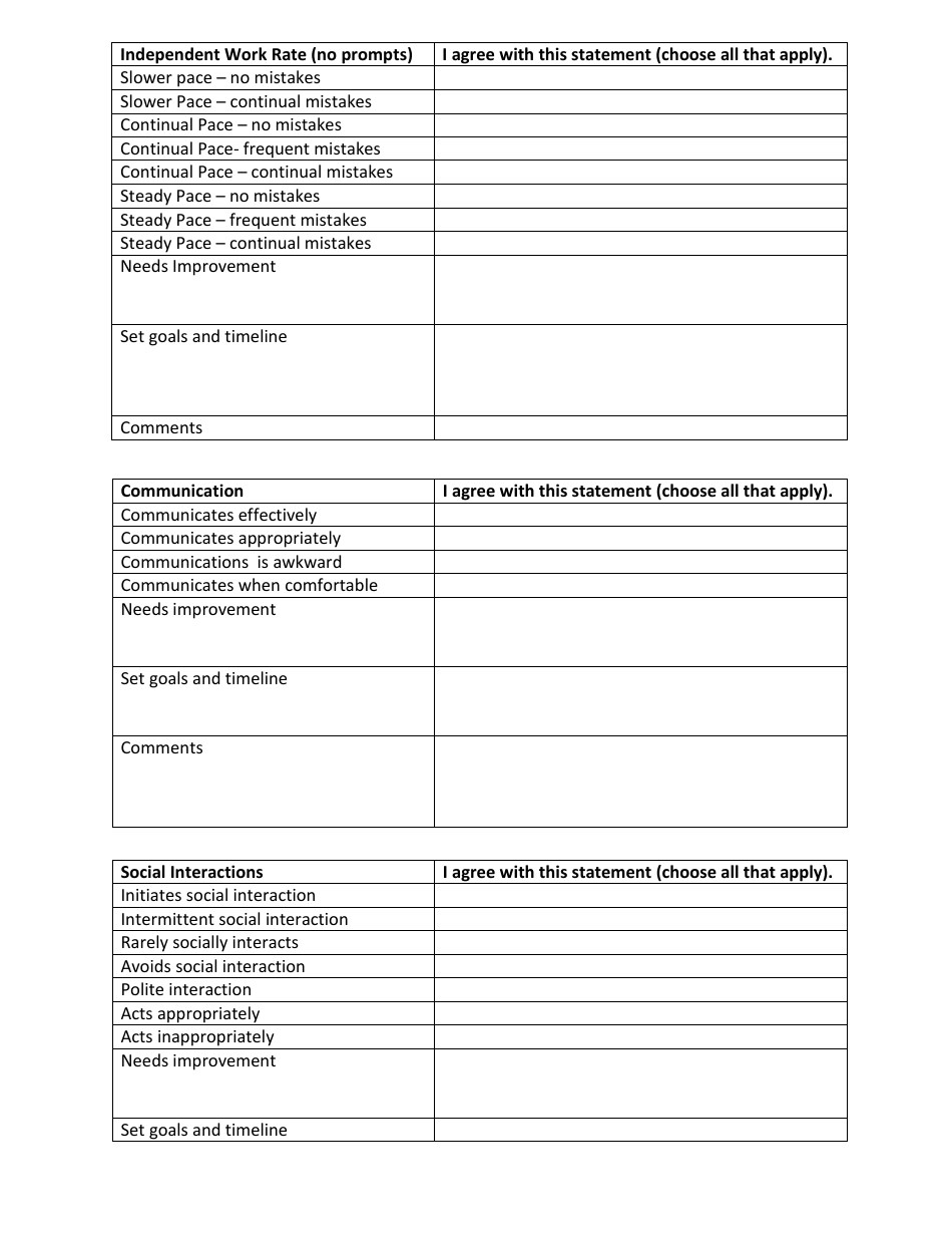 On-The-Job Training (Ojt) Evaluation Form - Business Enterprises Program (Bep) - Minnesota, Page 8