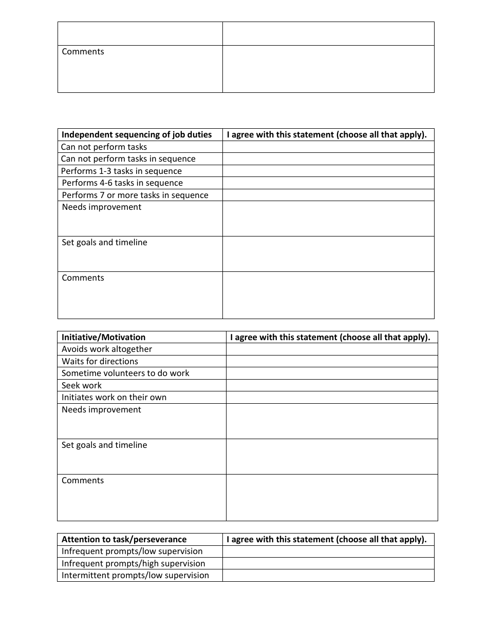 On-The-Job Training (Ojt) Evaluation Form - Business Enterprises Program (Bep) - Minnesota, Page 9