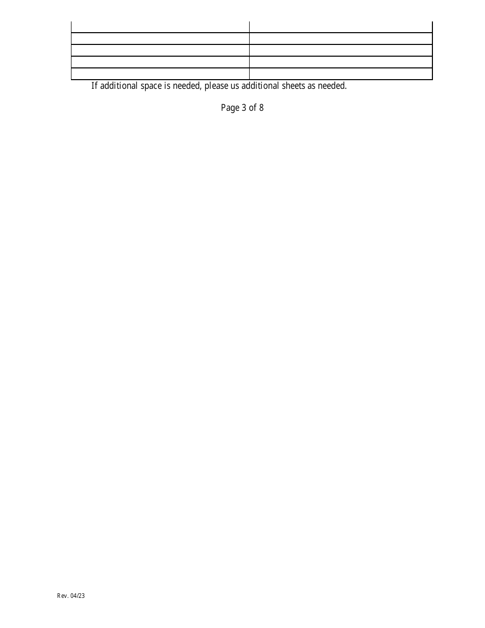 Taxicab Company Annual Financial Report - Nevada, Page 9