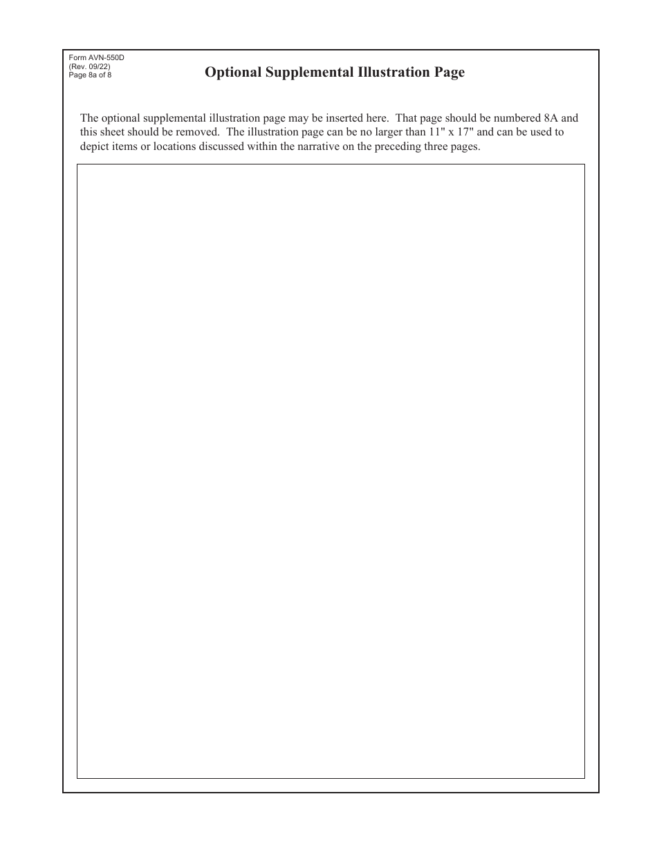 Form AVN-550D Qualifications for Aviation Professional Architectural / Engineering and Drainage Study Services - Texas, Page 9