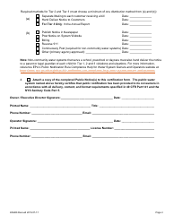 Form ENH88 Public Notification Certification Form - Dutchess County, New York, Page 2