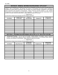 Air Pollution Control Act Compliance Review Supplemental Form - City of Philadelphia, Pennsylvania, Page 2