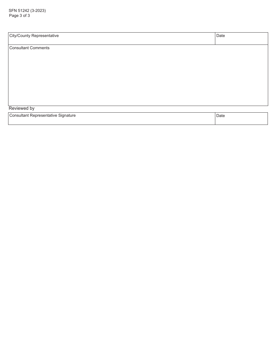 Form SFN51242 Consultant Evaluation - Construction Services - North Dakota, Page 3