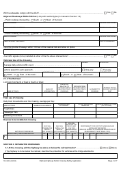 Form 735-9202 Railroad-Highway Public Crossing Safety Application - Oregon, Page 4
