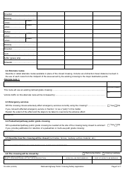 Form 735-9202 Railroad-Highway Public Crossing Safety Application - Oregon, Page 6