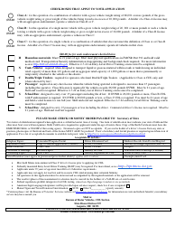Form MVE-64T Commercial Driver License Application - Cdl Class a, B or C Learner&#039;s Permits, Licenses or Waivers - Maine, Page 2