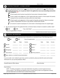 Flagging Contractor License Application for Sole Proprietorship - Oregon, Page 6
