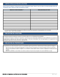 Forme PCTFA-001 Formulaire De Demande De Paiement Conjointe - Programme De Credit De Taxes Foncieres Agricoles (Pctfa) - Quebec, Canada (French), Page 2