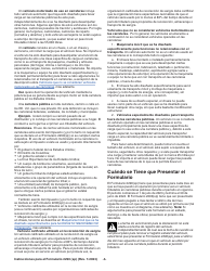 Instrucciones para IRS Formulario 2290 (SP) Declaracion Del Impuesto Sobre El Uso De Vehiculos Pesados En Las Carreteras (Spanish), Page 5