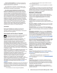 Instrucciones para IRS Formulario 2290 (SP) Declaracion Del Impuesto Sobre El Uso De Vehiculos Pesados En Las Carreteras (Spanish), Page 8
