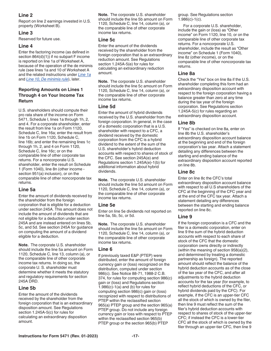 Instructions for IRS Form 5471 Information Return of U.S. Persons With Respect to Certain Foreign Corporations, Page 18