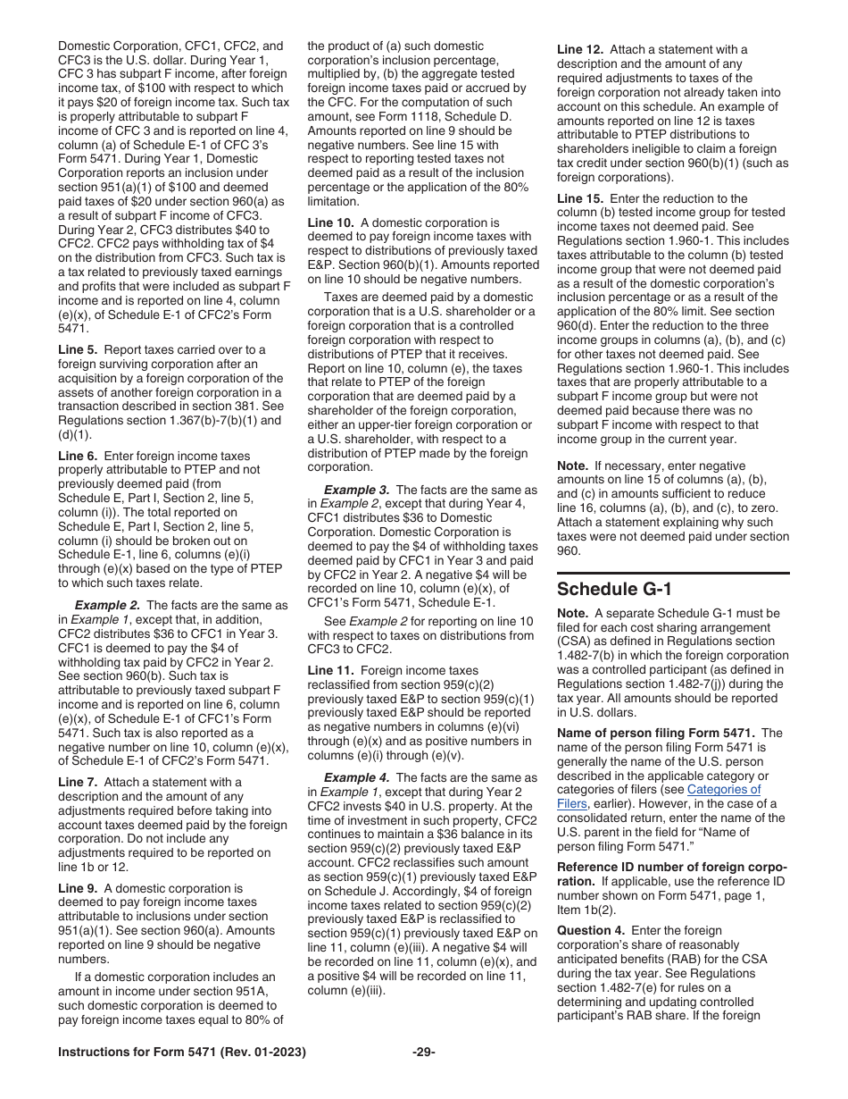 Instructions for IRS Form 5471 Information Return of U.S. Persons With Respect to Certain Foreign Corporations, Page 30