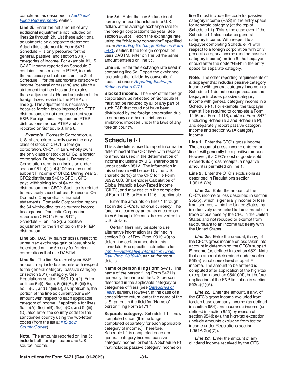 Instructions for IRS Form 5471 Information Return of U.S. Persons With Respect to Certain Foreign Corporations, Page 32
