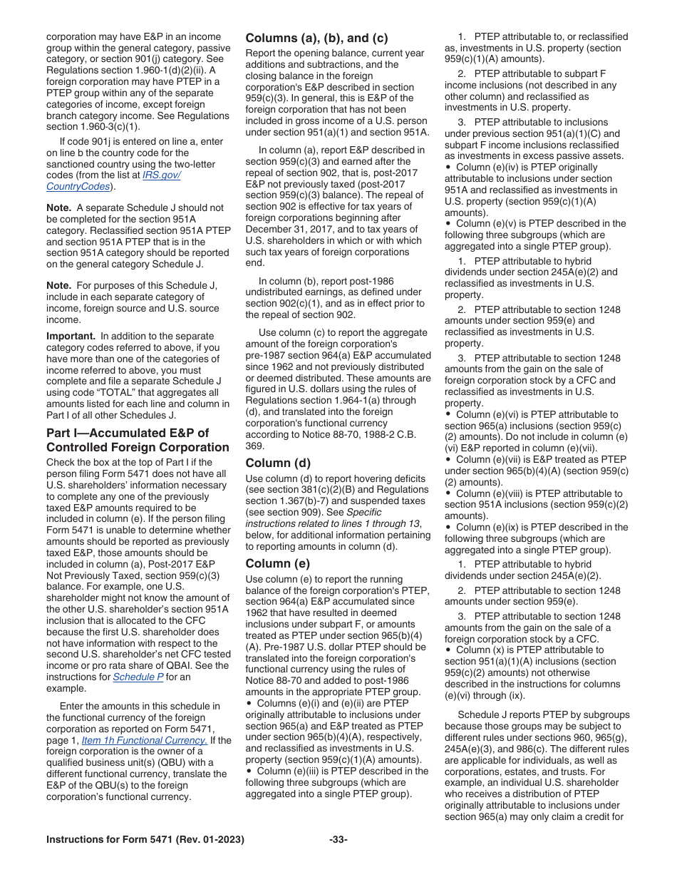 Instructions for IRS Form 5471 Information Return of U.S. Persons With Respect to Certain Foreign Corporations, Page 34