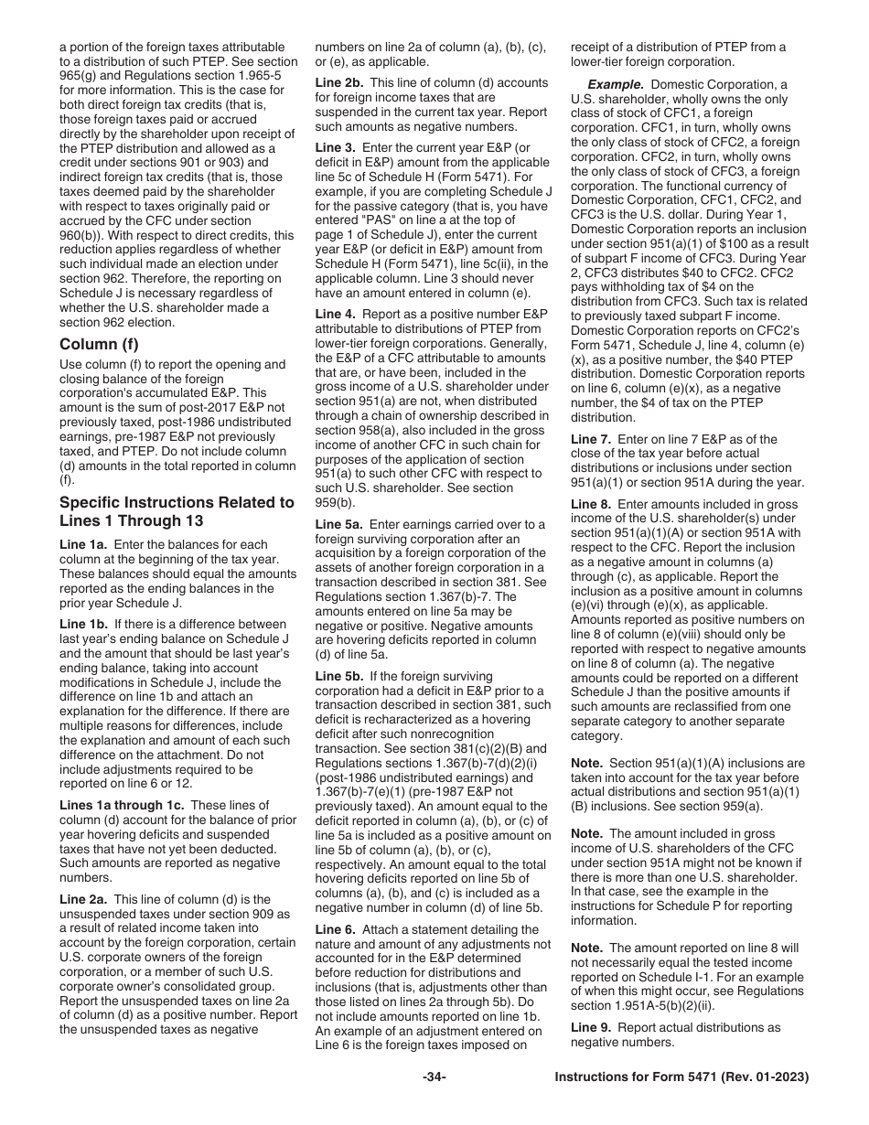 Instructions for IRS Form 5471 Information Return of U.S. Persons With Respect to Certain Foreign Corporations, Page 35