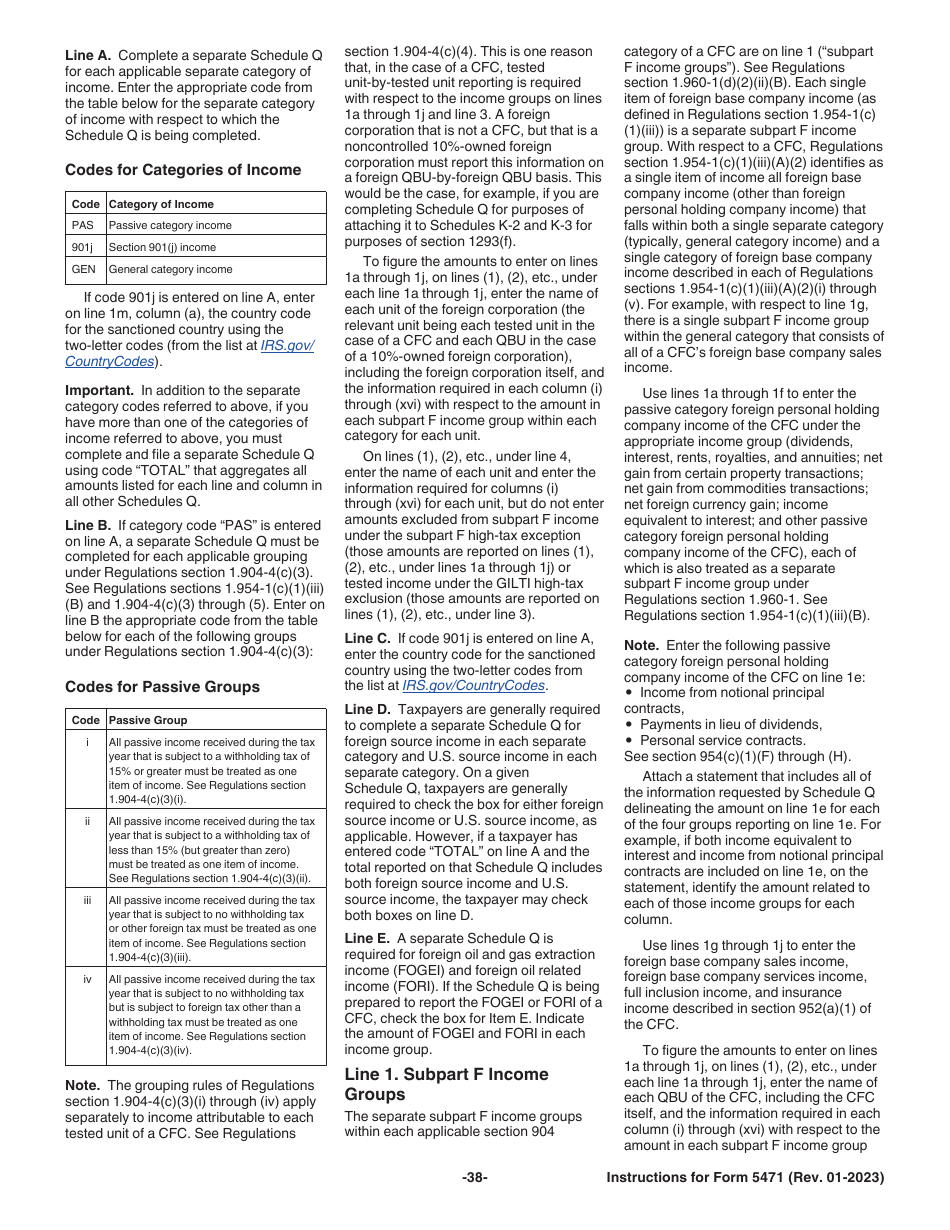 Instructions for IRS Form 5471 Information Return of U.S. Persons With Respect to Certain Foreign Corporations, Page 39