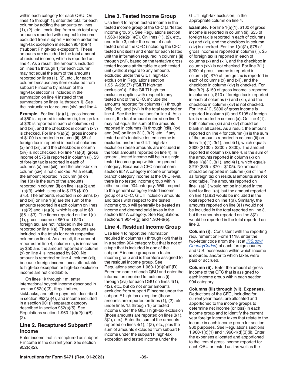 Instructions for IRS Form 5471 Information Return of U.S. Persons With Respect to Certain Foreign Corporations, Page 40