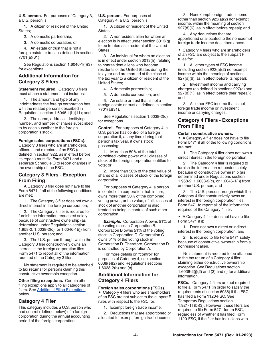Instructions for IRS Form 5471 Information Return of U.S. Persons With Respect to Certain Foreign Corporations, Page 5