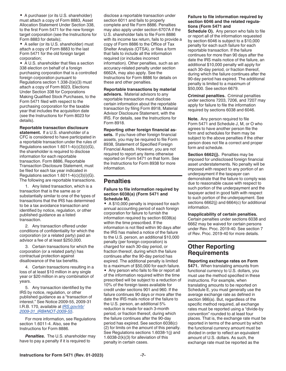 Instructions for IRS Form 5471 Information Return of U.S. Persons With Respect to Certain Foreign Corporations, Page 8