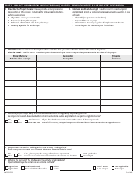 Form NWT9387 Project Application Form - Canada-Northwest Territories Sustainable Canadian Agricultural Partnership Program - Northwest Territories, Canada (English/French), Page 5