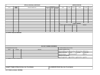 AETC Form 156 Student Training Report, Page 2