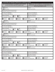 Form NWT8711 Application for Full-Time Student Financial Assistance - Income Security Programs - Northwest Territories, Canada (English/French), Page 4