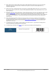 Form LA02 Part B Renewal of Lease Application - Queensland, Australia, Page 2