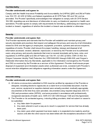 Form OHA3975 Provider Enrollment Agreement - Oregon, Page 5