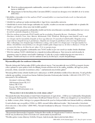 Form DHS0943 Change Report - Oregon (Somali), Page 2