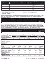 Form DHS0943 Change Report - Oregon (Somali), Page 4