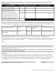 Form DHS0943 Change Report - Oregon (Somali), Page 5