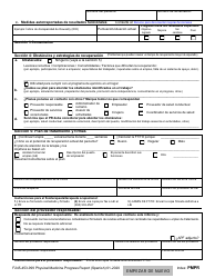 Formulario F245-453-999 Informe De Progreso De Medicina Fisica - Washington (Spanish), Page 2