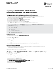 Document preview: Form HCA18-005 LA Washington Apple Health Application for Aged, Blind, Disabled/Long-Term Services and Supports - Washington (Lao)
