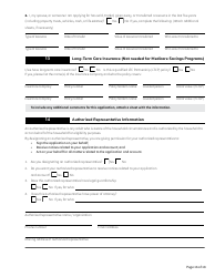 Form HCA18-005 Washington Apple Health Application for Aged, Blind, Disabled/Long-Term Services and Supports - Washington, Page 16