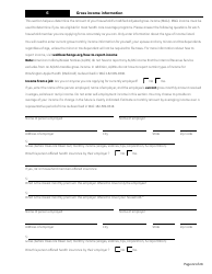 Form HCA18-001 Application for Health Care Coverage - Washington, Page 22