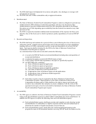 Food Distribution Agreement for the Emergency Food Assistance Program (Tefap) - Delaware, Page 3