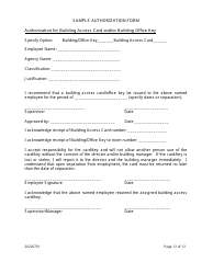 Sample Authorization Form - Bonds,crime, Property Program - Louisiana, Page 13