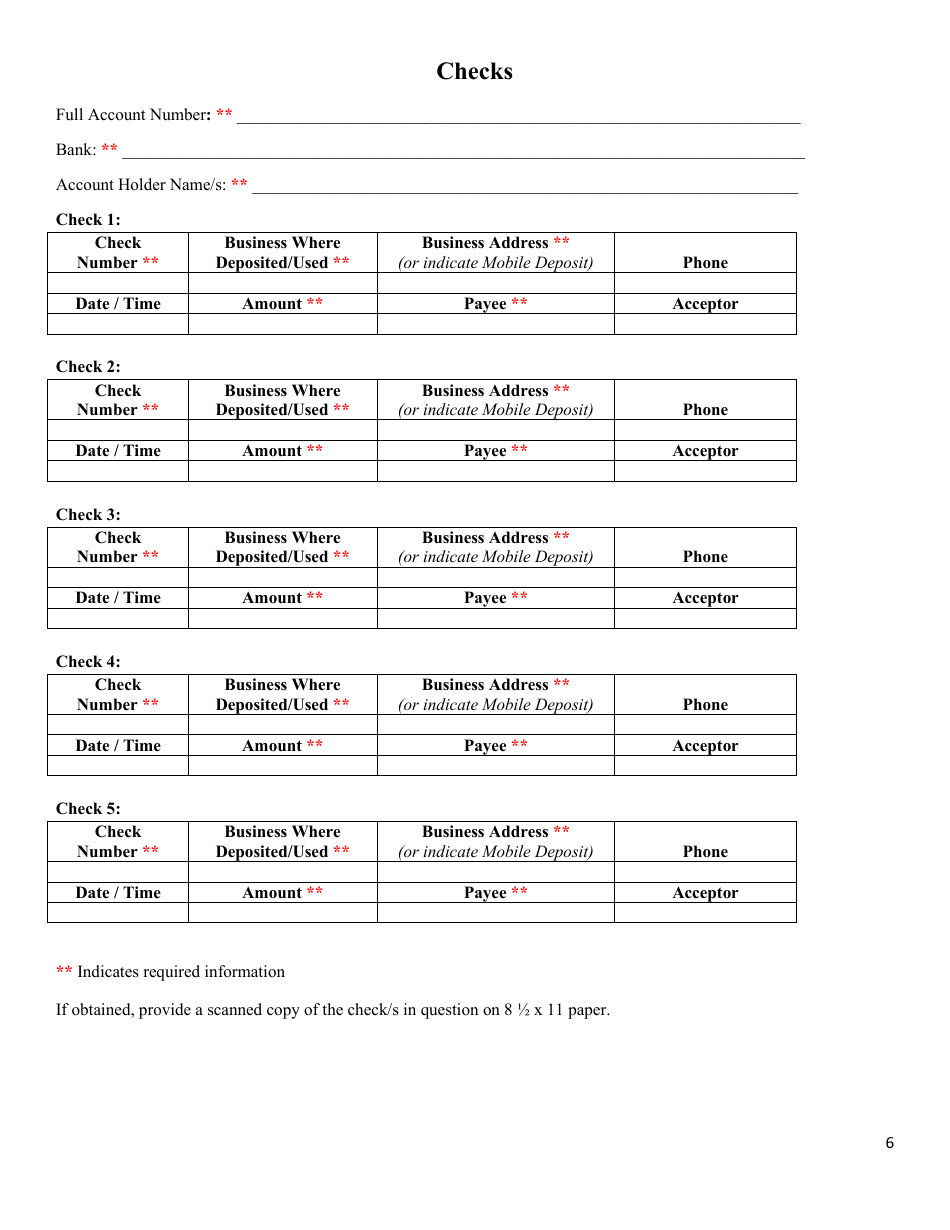 Financial Crimes Packet - City of San Antonio, Texas, Page 6