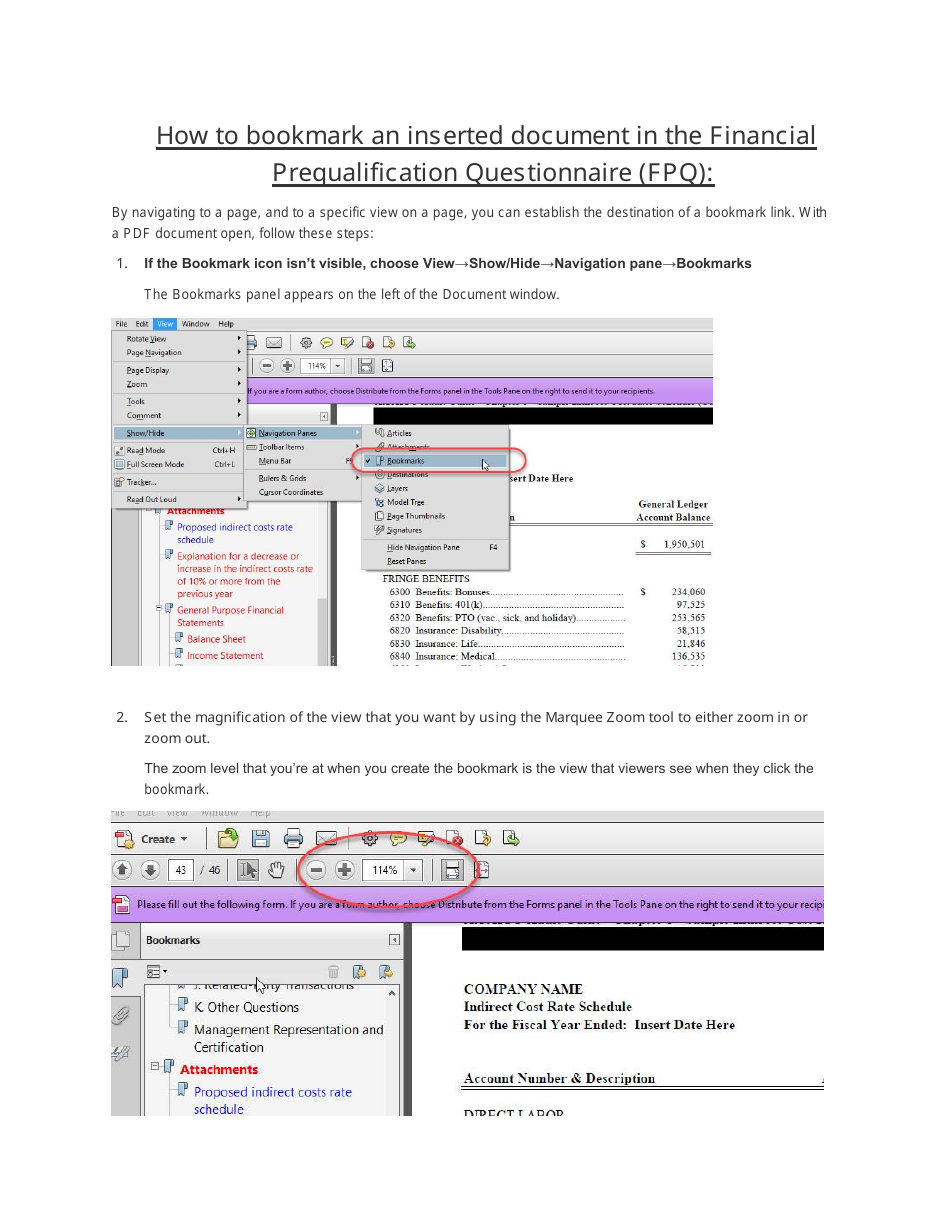 Financial Prequalification Questionnaire for Audited Indirect Cost Rates - Michigan, Page 5