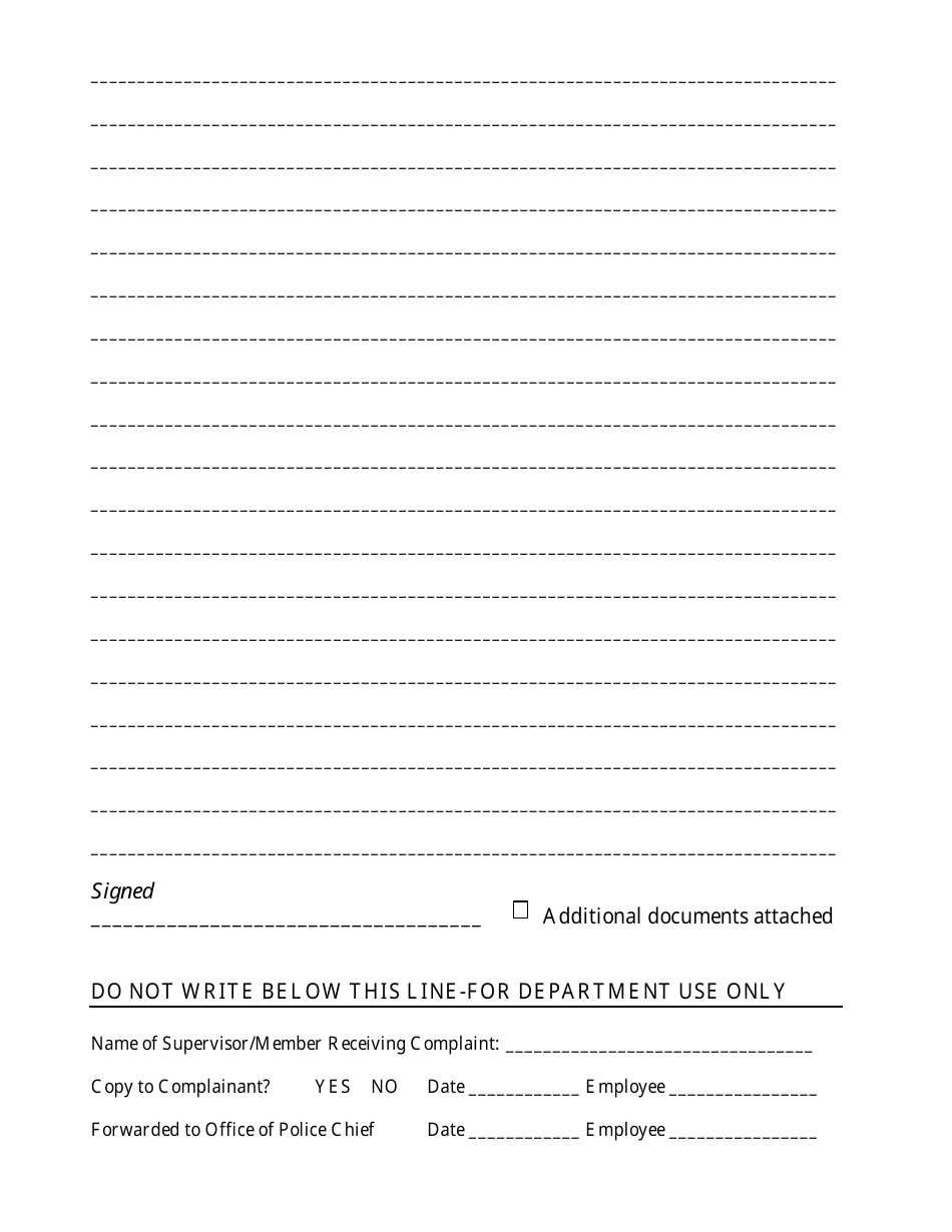 Complaint Form - City of Davis, California, Page 6