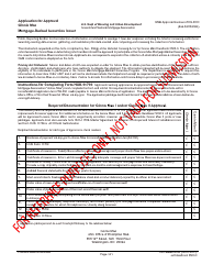 Form HUD-11701 Application for Approval Fha Lender and/or Ginnie Mae