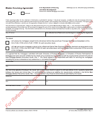 Document preview: Form HUD-11707 Master Servicing Agreement