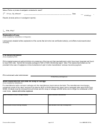 Form HUD-203 Lost Label Report Ipia/Manufacturer/Losing Party, Page 3