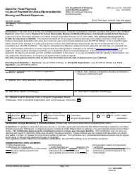 Form HUD-40056 Claim for Fixed Payment in Lieu of Payment for Actual Moving and Related Expenses - Businesses, Nonprofit Organizations and Farm Operations (Cpd)
